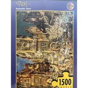 RYBA Heye 1985 Frei Nach Spitzweg: Romantic Town 1500 Pieces Jigsaw Puzzle
